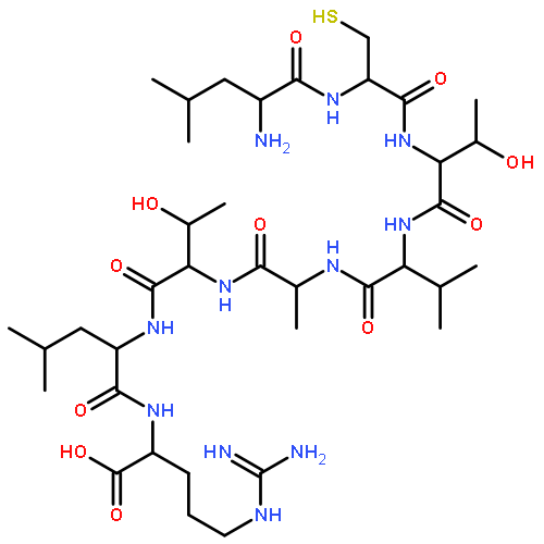 L-Arginine,L-leucyl-L-cysteinyl-L-threonyl-L-valyl-L-alanyl-L-threonyl-L-leucyl-