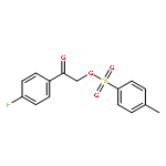 Ethanone, 1-(4-fluorophenyl)-2-[[(4-methylphenyl)sulfonyl]oxy]-