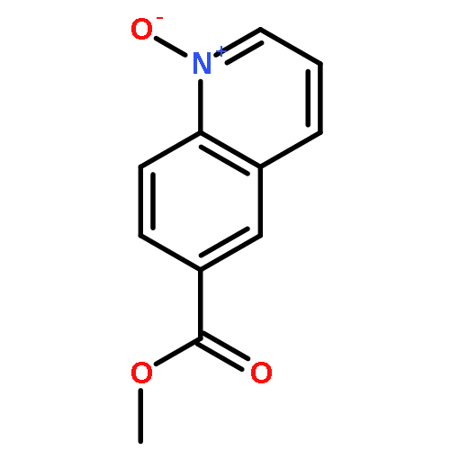 6-Quinolinecarboxylic acid, methyl ester, 1-oxide