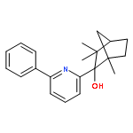 Bicyclo[2.2.1]heptan-2-ol, 1,3,3-trimethyl-2-(6-phenyl-2-pyridinyl)-,(1R,2R,4S)-