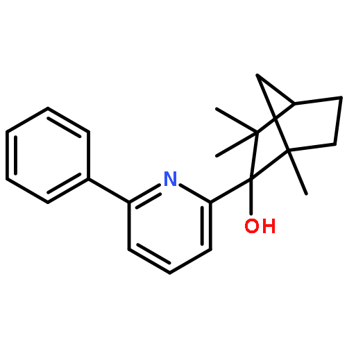 Bicyclo[2.2.1]heptan-2-ol, 1,3,3-trimethyl-2-(6-phenyl-2-pyridinyl)-,(1R,2R,4S)-