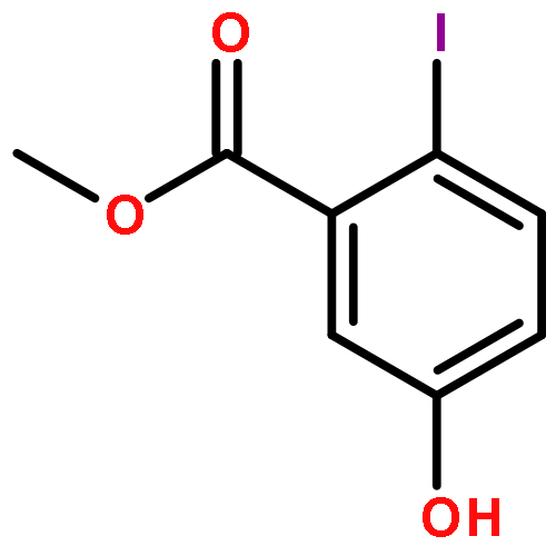 Benzoic acid,5-hydroxy-2-iodo-, methyl ester