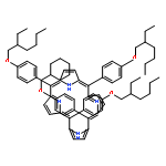 21H,23H-Porphine, 5,10,15,20-tetrakis[4-[(2-ethylhexyl)oxy]phenyl]-