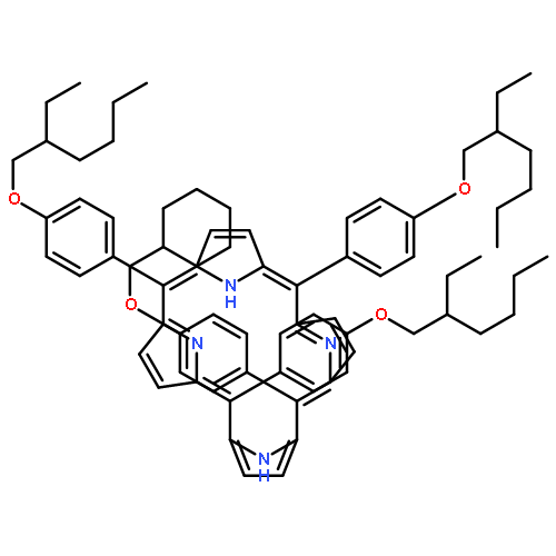 21H,23H-Porphine, 5,10,15,20-tetrakis[4-[(2-ethylhexyl)oxy]phenyl]-