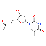 Thymidine, 5'-acetate