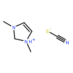 1H-Imidazolium, 1,3-dimethyl-, thiocyanate