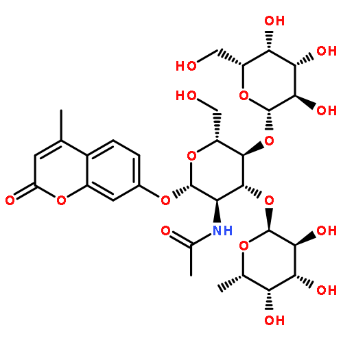 Lewis X Trisaccharide, 4-Methylumbelliferyl Glycoside