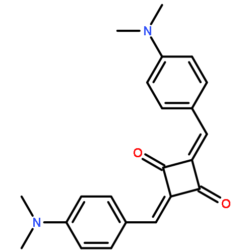 1,3-Cyclobutanedione, 2,4-bis[[4-(dimethylamino)phenyl]methylene]-