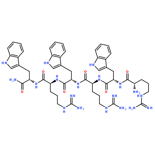 L-Tryptophanamide, L-arginyl-L-tryptophyl-L-arginyl-L-tryptophyl-L-arginyl-