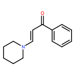 2-Propen-1-one, 1-phenyl-3-(1-piperidinyl)-, (2E)-