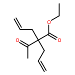 ETHYL 2-ACETYL-2-PROP-2-ENYLPENT-4-ENOATE 