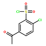 Benzenesulfonyl chloride, 5-acetyl-2-chloro-