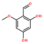 Benzaldehyde, 2,4-dihydroxy-6-methoxy-