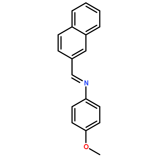 Benzenamine, 4-methoxy-N-(2-naphthalenylmethylene)-