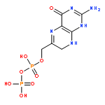 (2-AMINO-4-OXO-7,8-DIHYDRO-1H-PTERIDIN-6-YL)METHYL PHOSPHONO HYDROGEN PHOSPHATE 