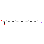 N-LAURYL-.BETA.-AMINOPROPIONIC ACID, SODIUM SALT 