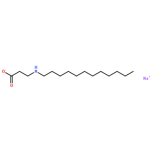 N-LAURYL-.BETA.-AMINOPROPIONIC ACID, SODIUM SALT 