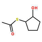 S-(2-hydroxycyclopentyl) ethanethioate