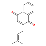 1,4-Naphthalenedione,2-(3-methyl-2-buten-1-yl)-