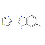 6-fluoro-2-(4-thiazolyl)-1H-Benzimidazole