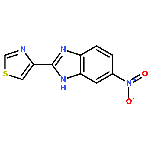 4-(6-NITRO-1H-BENZIMIDAZOL-2-YL)-1,3-THIAZOLE 