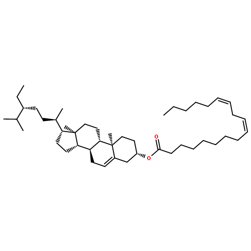 Stigmast-5-en-3-ol, (9Z,12Z)-9,12-octadecadienoate, (3b)-