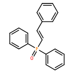 2-DIPHENYLPHOSPHORYLETHENYLBENZENE 