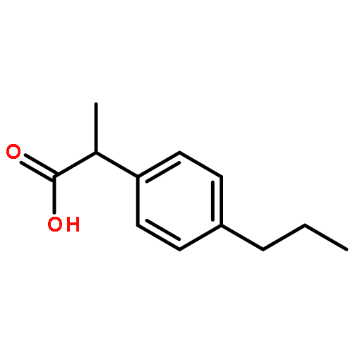 α-Methyl-4-propylphenylacetic Acid