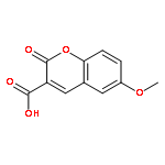 6-METHOXY-2-OXOCHROMENE-3-CARBOXYLIC ACID 