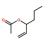 1-Hexen-3-ol, 3-acetate