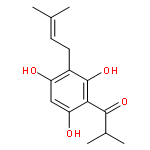 1-Propanone,2-methyl-1-[2,4,6-trihydroxy-3-(3-methyl-2-butenyl)phenyl]-