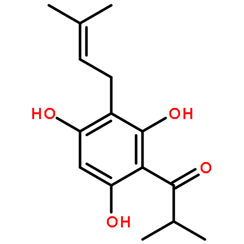 1-Propanone,2-methyl-1-[2,4,6-trihydroxy-3-(3-methyl-2-butenyl)phenyl]-