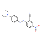 2-{(E)-[4-(diethylamino)phenyl]diazenyl}-5-nitrobenzonitrile