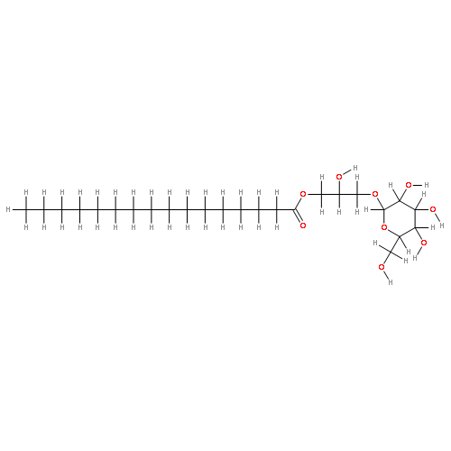 (2S)-1-O-palmitoyl-3-O-beta-D-galactopyranosyl-sn-glycerol