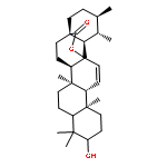 (3S,4aR,6aR,6bS,8aS,11R,12S,12aR,12bS,14aR,14bS)-3-hydroxy-4,4,6a,6b,11,12,14b-heptamethyl-2,3,4,4a,5,6,6a,6b,7,8,10,11,12,12a,14a,14b-hexadecahydro-1H,9H-12b,8a-(epoxymethano)picen-16-one