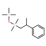 Disiloxane, pentamethyl(2-phenylpropyl)-