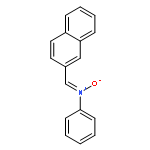 Benzenamine, N-(2-naphthalenylmethylene)-, N-oxide