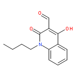 3-Quinolinecarboxaldehyde, 1-butyl-1,2-dihydro-4-hydroxy-2-oxo-