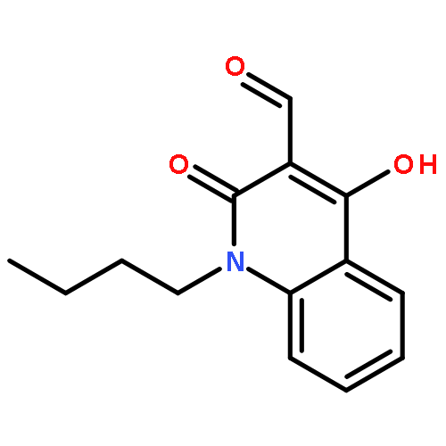 3-Quinolinecarboxaldehyde, 1-butyl-1,2-dihydro-4-hydroxy-2-oxo-