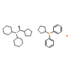 Ferrocene,1-[(1R)-1-(dicyclohexylphosphino)ethyl]-2-(diphenylphosphino)-, (2S)-