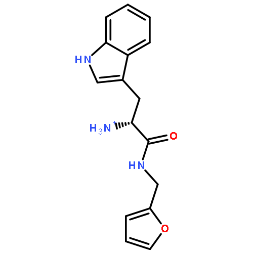 1H-Indole-3-propanamide,a-amino-N-(2-furanylmethyl)-, (aS)-