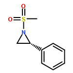 Aziridine, 1-(methylsulfonyl)-2-phenyl-, (2R)-