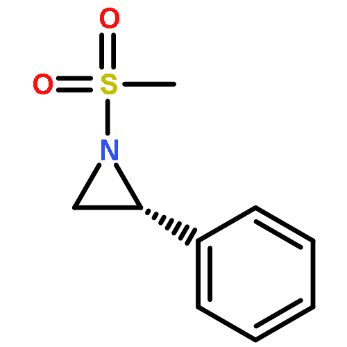 Aziridine, 1-(methylsulfonyl)-2-phenyl-, (2R)-