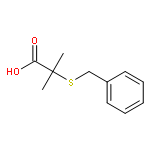 2-BENZYLSULFANYL-2-METHYLPROPANOIC ACID 