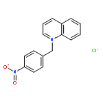 1-[(4-NITROPHENYL)METHYL]QUINOLIN-1-IUM;CHLORIDE 