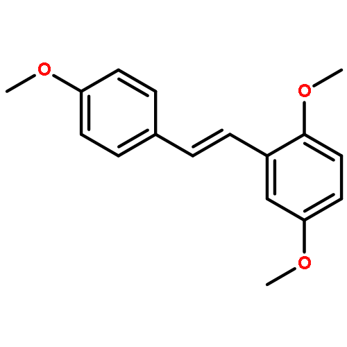 Benzene, 1,4-dimethoxy-2-[(1E)-2-(4-methoxyphenyl)ethenyl]-