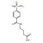 Butanoic acid, 4-[[4-(aminosulfonyl)benzoyl]amino]-