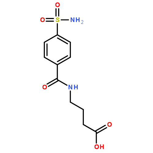 Butanoic acid, 4-[[4-(aminosulfonyl)benzoyl]amino]-