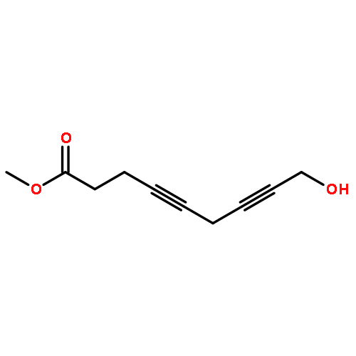 4,7-Nonadiynoic acid, 9-hydroxy-, methyl ester