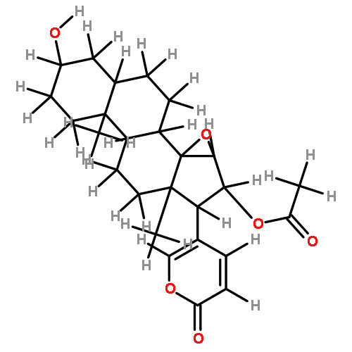 16beta-Acetoxy-14,15beta-epoxy-3beta-hydroxy-5beta,14beta-bufa-20,22-dienolid